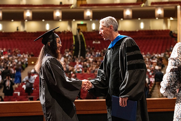 Convocation of the College of Education and Human Development in the I-Center.