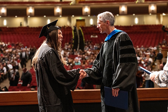 Convocation of the College of Education and Human Development in the I-Center.