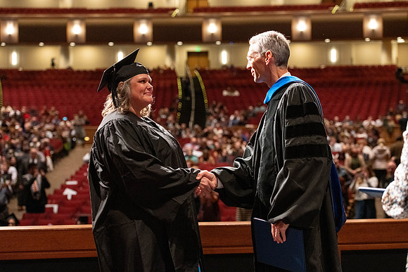Convocation of the College of Education and Human Development in the I-Center.