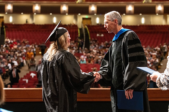 Convocation of the College of Education and Human Development in the I-Center.