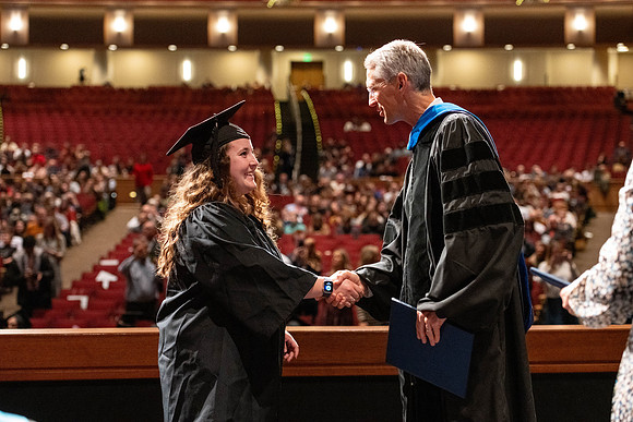 Convocation of the College of Education and Human Development in the I-Center.