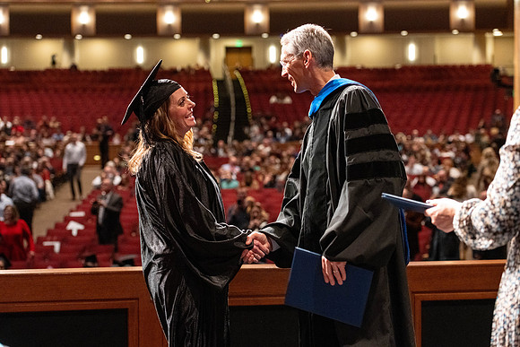 Convocation of the College of Education and Human Development in the I-Center.