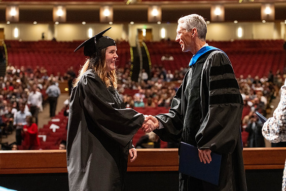 Convocation of the College of Education and Human Development in the I-Center.