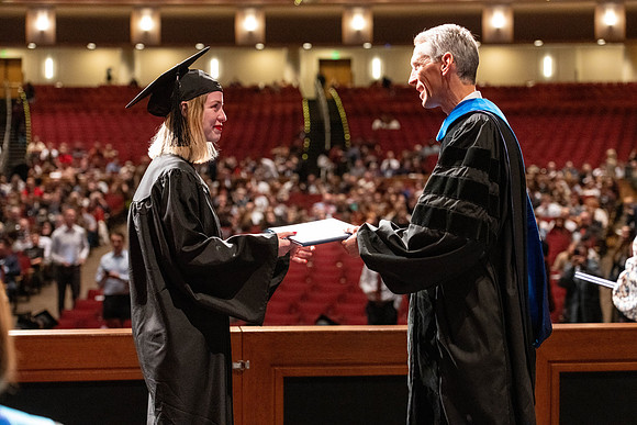 Convocation of the College of Education and Human Development in the I-Center.