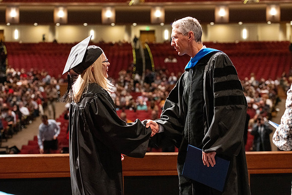 Convocation of the College of Education and Human Development in the I-Center.