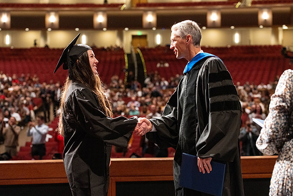 Convocation of the College of Education and Human Development in the I-Center.
