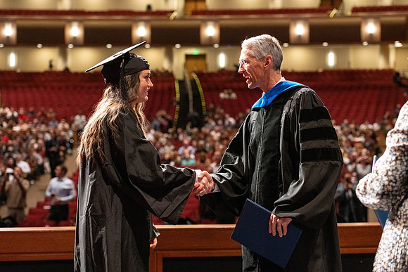 Convocation of the College of Education and Human Development in the I-Center.