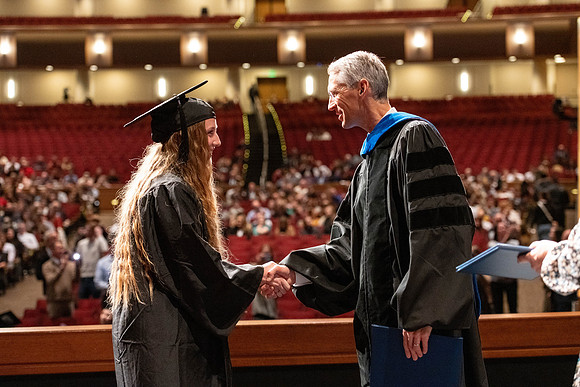 Convocation of the College of Education and Human Development in the I-Center.