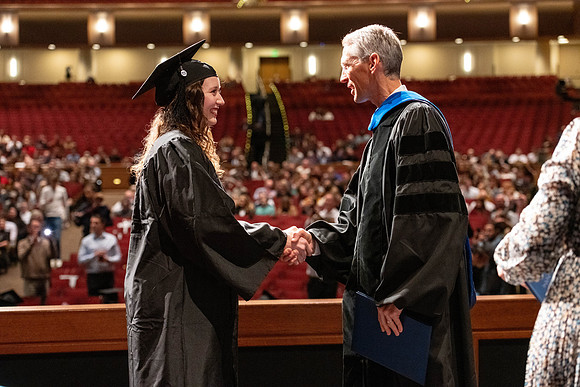 Convocation of the College of Education and Human Development in the I-Center.