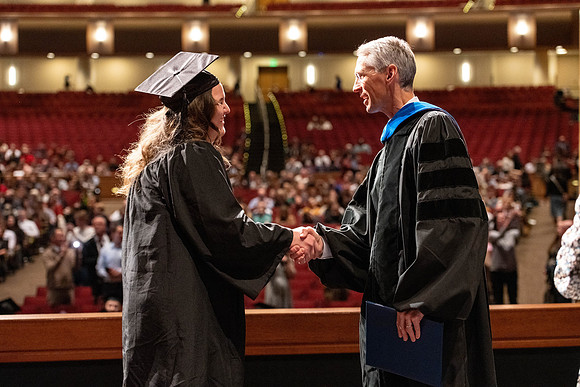 Convocation of the College of Education and Human Development in the I-Center.