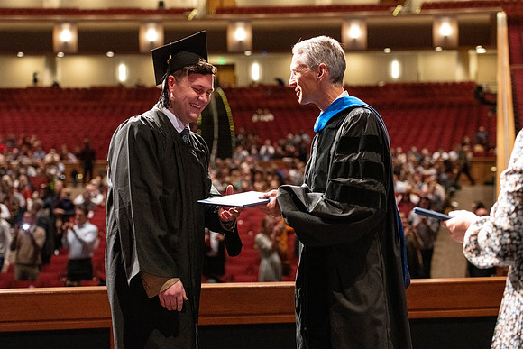 Convocation of the College of Education and Human Development in the I-Center.