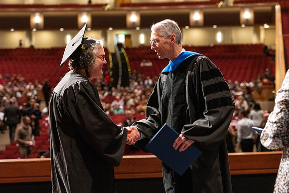 Convocation of the College of Education and Human Development in the I-Center.