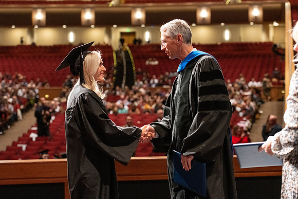 Convocation of the College of Education and Human Development in the I-Center.