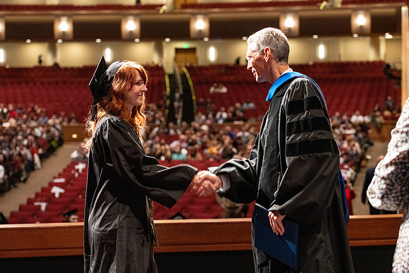 Convocation of the College of Education and Human Development in the I-Center.