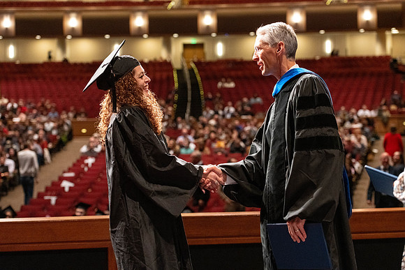 Convocation of the College of Education and Human Development in the I-Center.