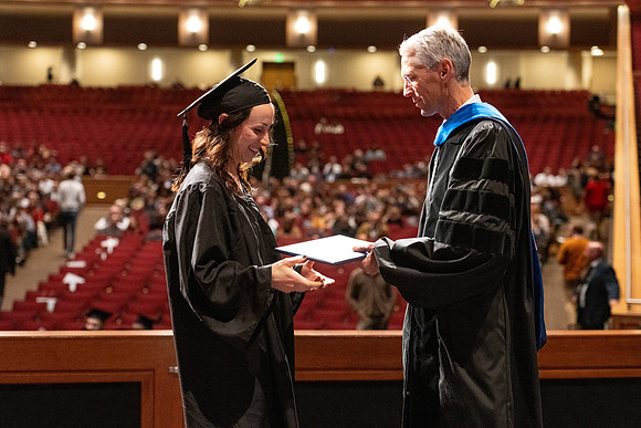 Convocation of the College of Education and Human Development in the I-Center.