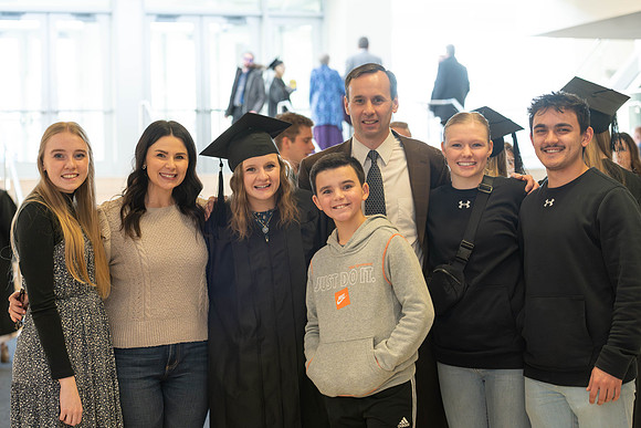 Convocation of the College of Education and Human Development in the I-Center.
