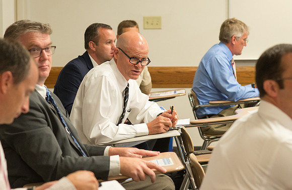 Faculty at BYU-Idaho gather to learn and inspire each ofther before the start of a new semester.  Sept 2019