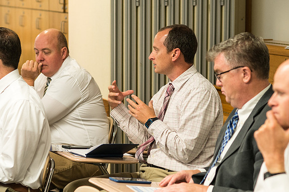 Faculty at BYU-Idaho gather to learn and inspire each ofther before the start of a new semester.  Sept 2019