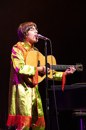 Beatles tribute band perfoms at BYU-Idaho.