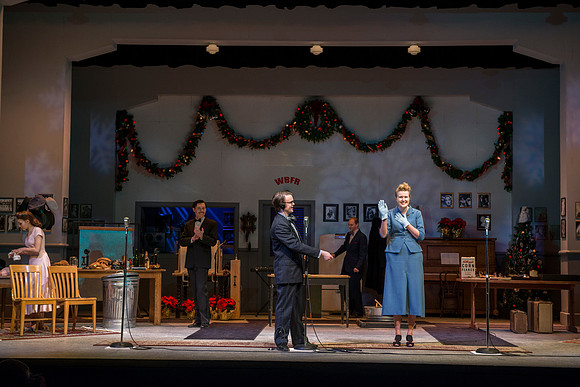 It's a Wonderful Life: A Live Radio Play, comes to life on stage at the Snow Drama Theater at BYU-Idaho.  It was written by Joe Landry and directed by Roger Merrill.