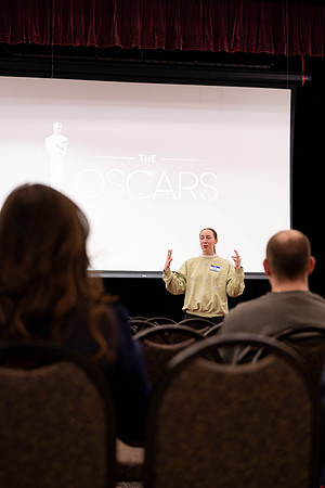 Practice Presentation Center hosts a Better to Best workshop, with an Oscars theme.