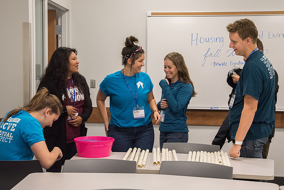 BYU-Idaho Housing Department Training Activities. Amazing Race. Summer Session.