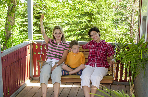 Patsty's Porch - July 2002