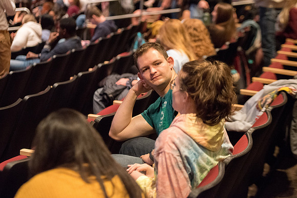 First devotional of Fall semester. Brocasting President Nelson speaks at BYU devotioanl.