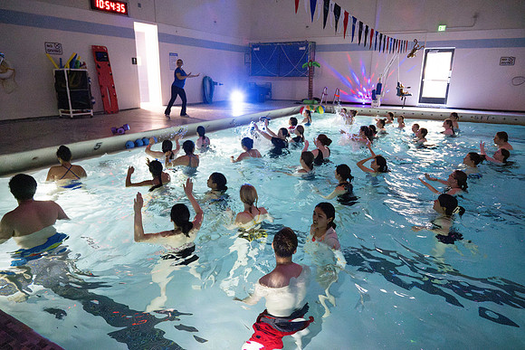 Water Aerobics Hawaiian Luau - May 2025