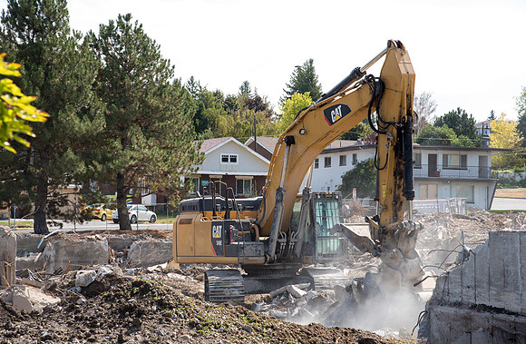 Cleanup continues at the Kirkham demolition site.   - Sept 2, 2019