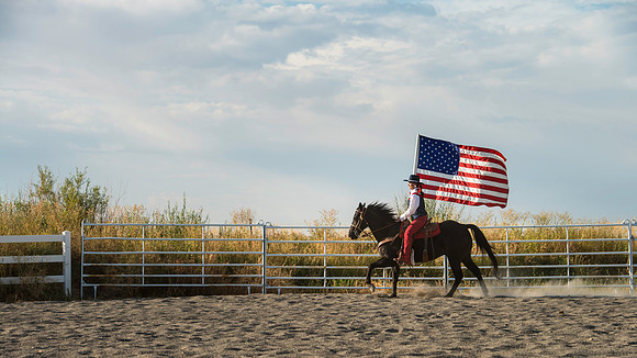 Julie Lee is an Americana horseback rider and has been affiliated with teaching at BYU-Idaho.