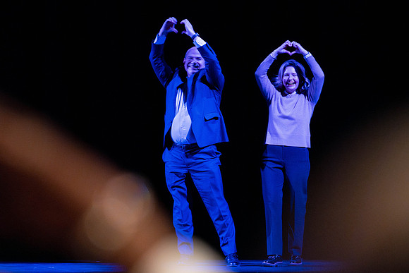 President and Sister Meredith host Date Night at BYUI.