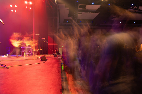 Students performing at Battle of the Bands.