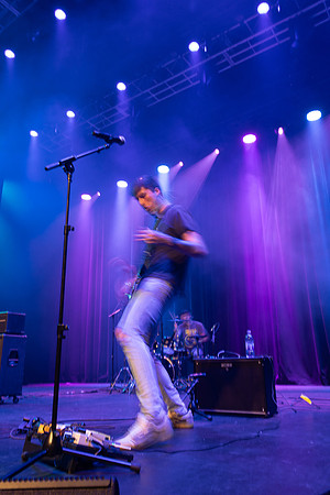 Students performing at Battle of the Bands.