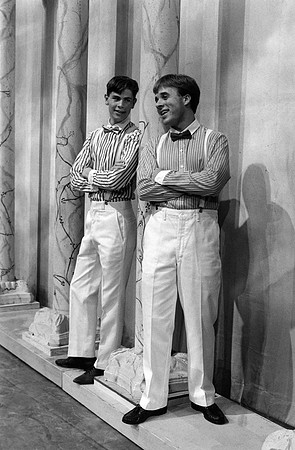Actors posing.