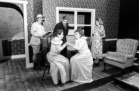 Part of the cast of "Arsenic &Old Lace".