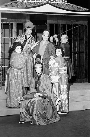 Cast of "Mikado"