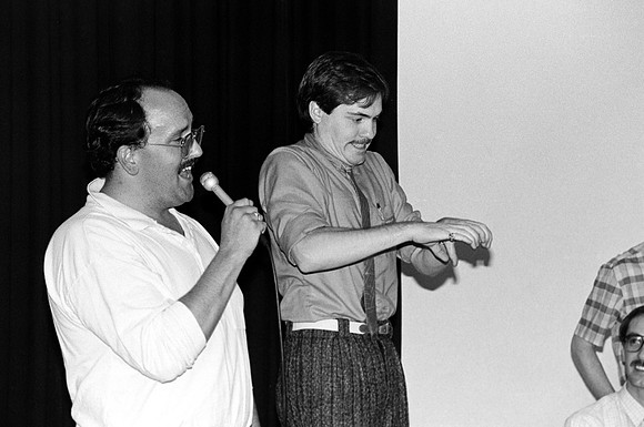 Performance at the Playmill reunion.