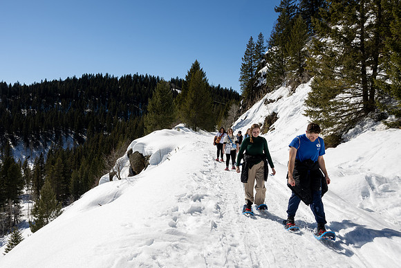 Snowshoeing at Bear Gulch - Mar 2025