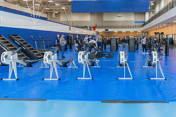 Temporary Fitness Center - Oct 2021