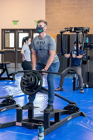 Temporary Fitness Center - Oct 2021