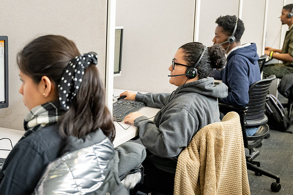 Support center stock photos.