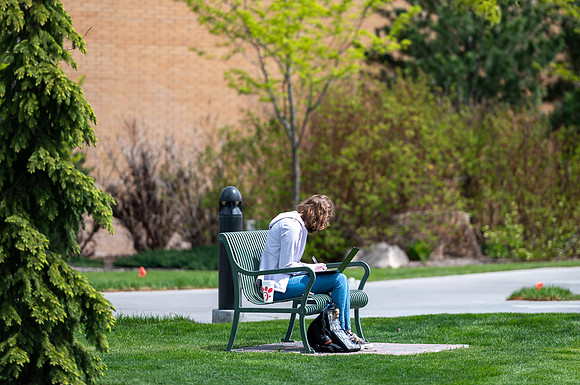 Students On Campus - May 2025