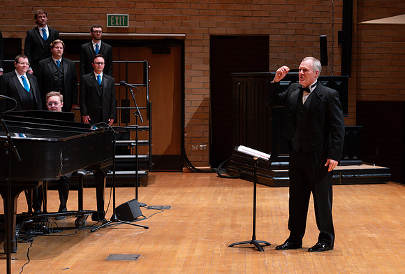 Choir students perform at the Winter ChoirFest