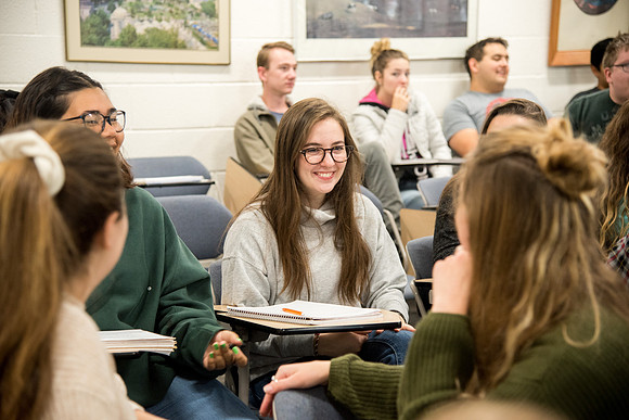 Humanities Class- West culture taught by Brother Charles Stratford