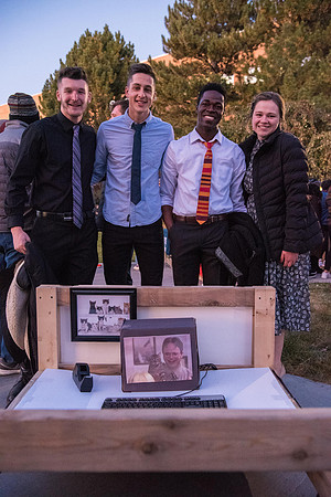 The Chariot Race was held in between the I-Center and the Manwaring student center as part of the Spirit Week celebrations. Fall Semester.