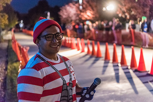 The Chariot Race was held in between the I-Center and the Manwaring student center as part of the Spirit Week celebrations. Fall Semester.