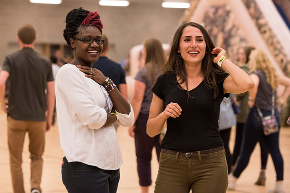 Students kick off the new semester with fun and games at i-Night.