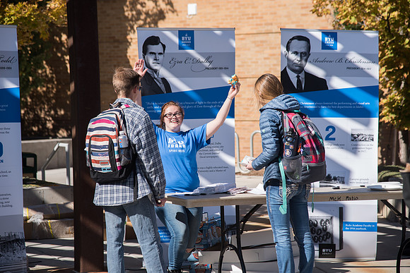BYU-Idaho Spirit Week Celebration Activities on Campus. Fall Semester
